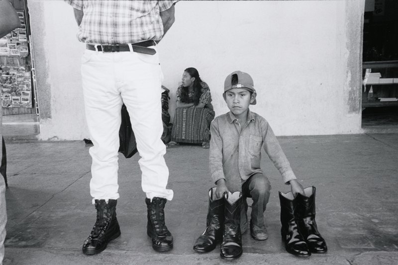Shoe Shine Boy, Guatemala, David Parker, 2001