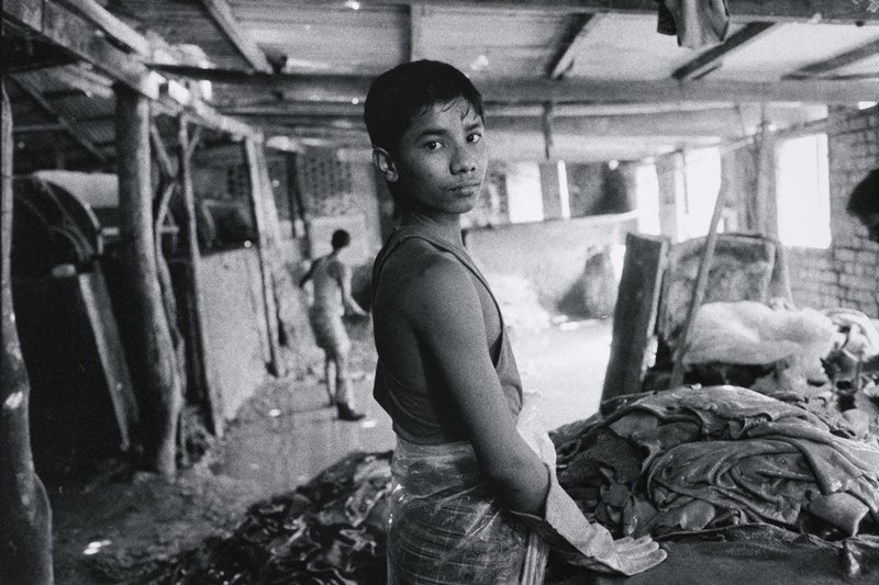 Leather Worker, Bangladesh, David Parker, 1995