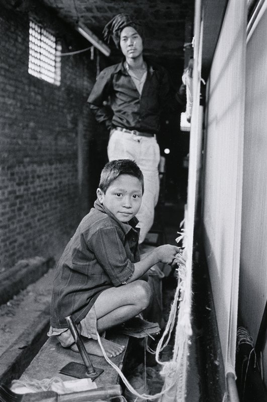 Carpet Weaver, Nepal, David Parker, 1993
