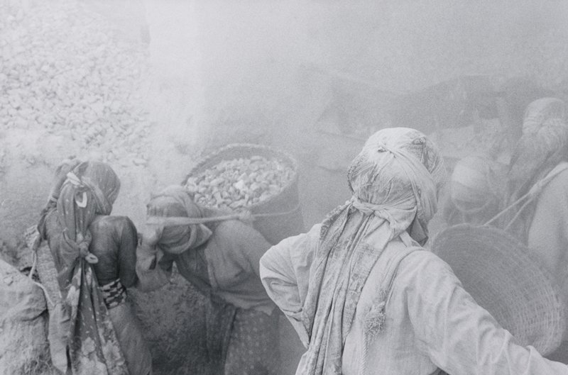Stone Quarry Workers, Nepal, David Parker, 2003