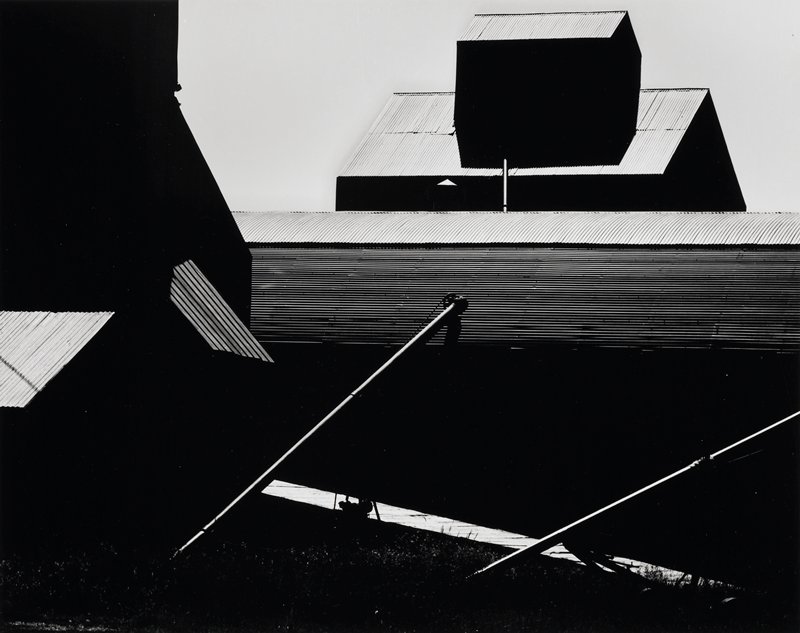 Elevator and Grain Conveyors, Brett Weston, 1970