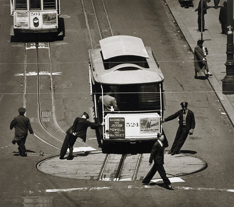Cable Car, San Francisco, Max Yavno, 1947