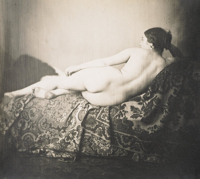 Nu Couché de Dos, Adolphe Braun, 1860