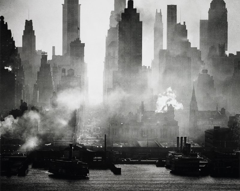 42nd Street as Viewed from Weehawken by Andreas Feininger