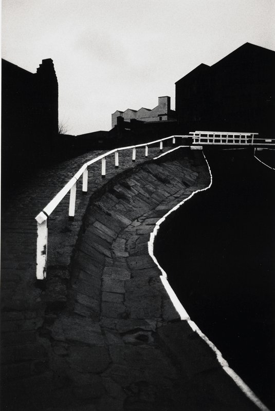 Towpath, Blackburn, Lancashire, England, Michael Kenna, 1984
