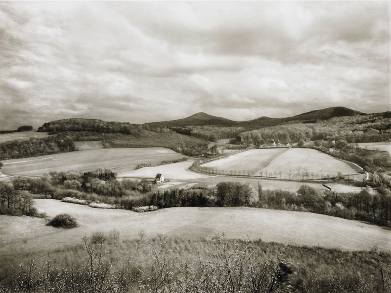 Landscape Near Heisterbach, Germany by August Sander
