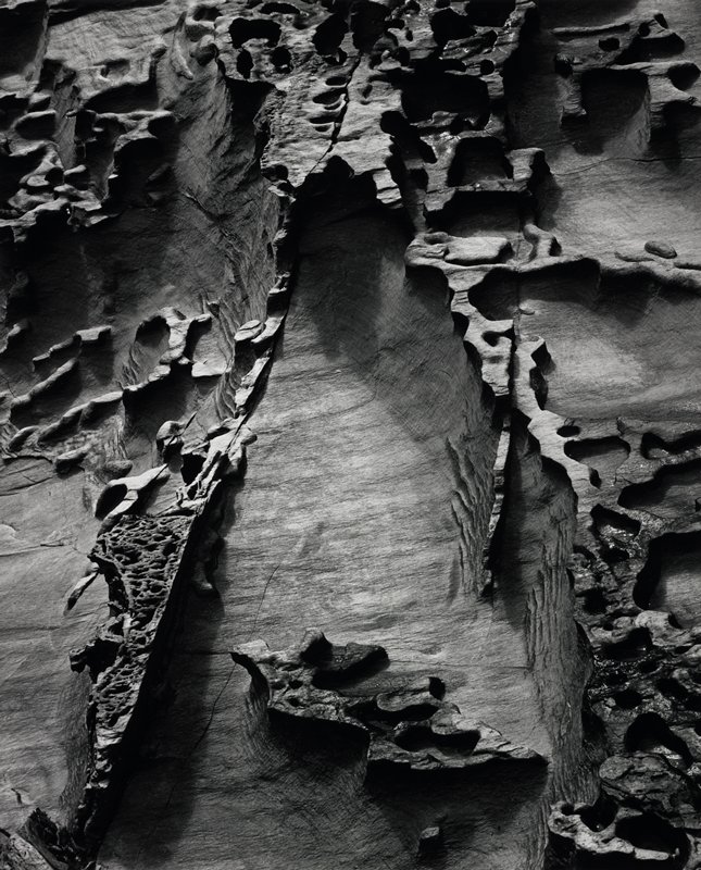 Seashore Erosion, Spain, Brett Weston, 1971 (printed c. 1973)