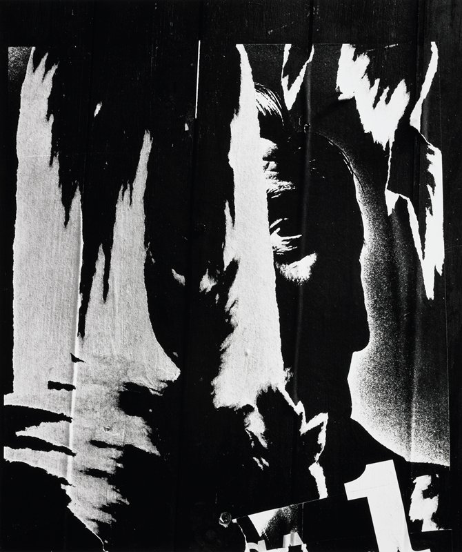 Torn Poster, Holland, Brett Weston, 1971 (printed c. 1973)