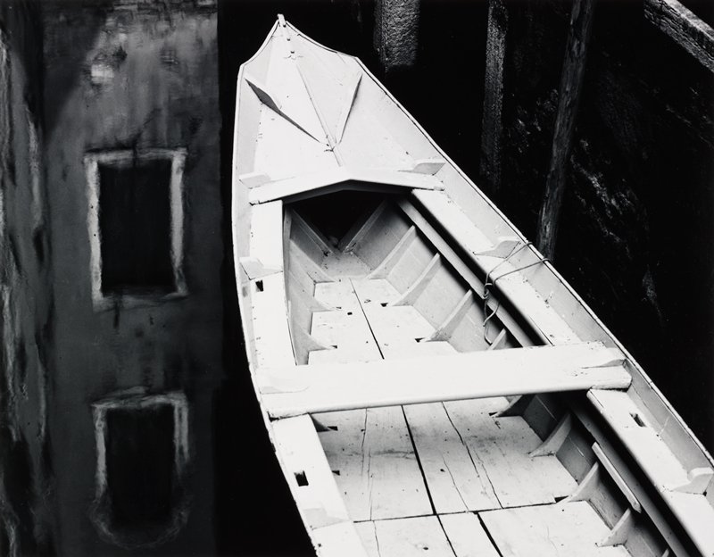 Boat in Venice, Italy, Robert K. Byers, 1979 (printed c. 1985)