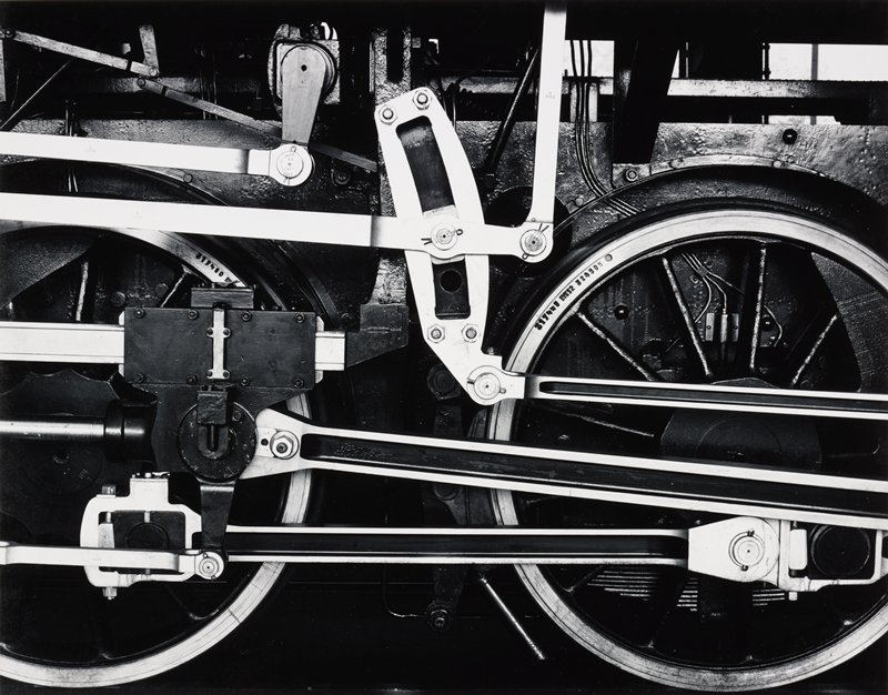 Railroad Engine at Swiss Transport Museum in Luzern, Switzerland, Robert K. Byers, 1985 (printed c. 1985)