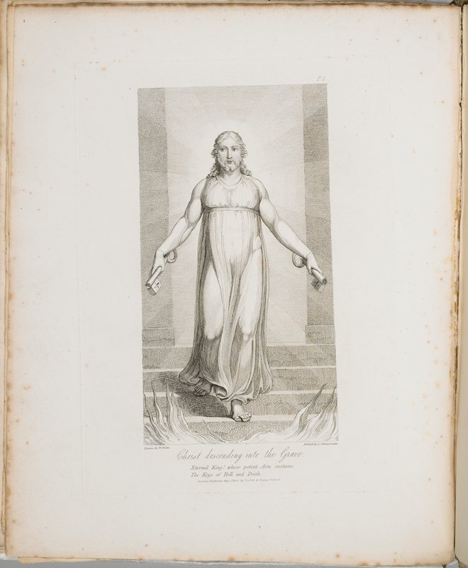 Illustration for The Grave, Luigi Schiavonetti, 1808