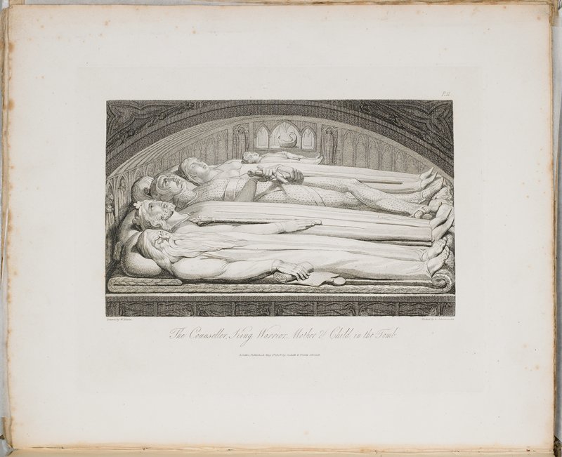 Illustration for The Grave, Luigi Schiavonetti, 1808
