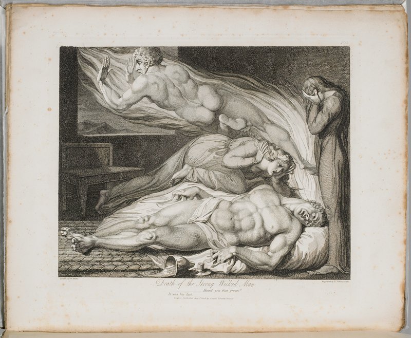 Illustration for The Grave, Luigi Schiavonetti, 1808
