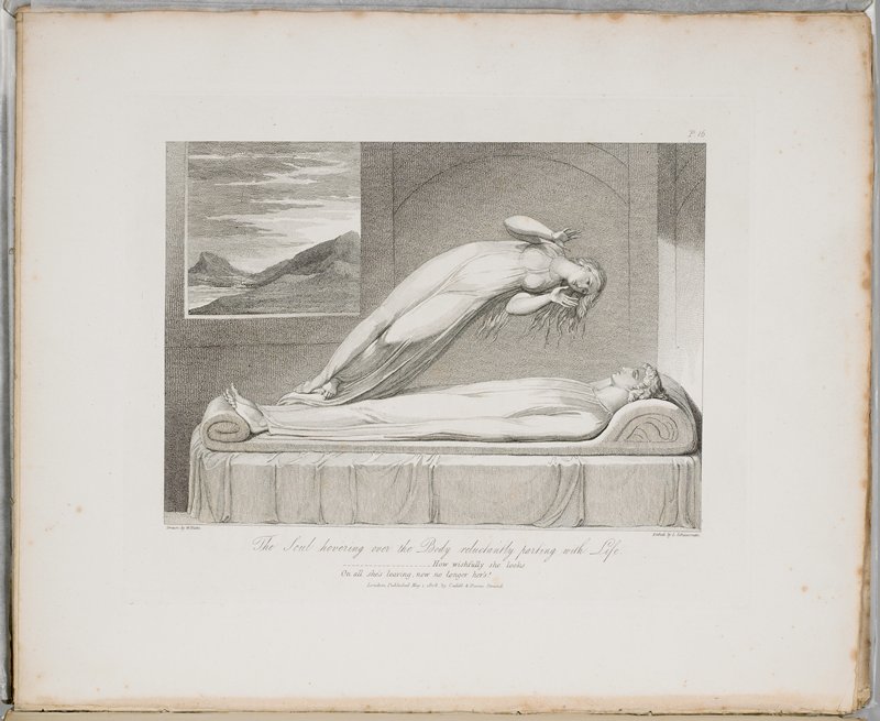 Illustration for The Grave, Luigi Schiavonetti, 1808