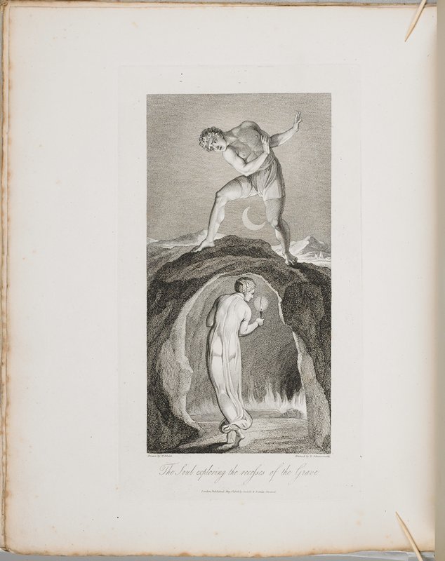 Illustration for The Grave, Luigi Schiavonetti, 1808