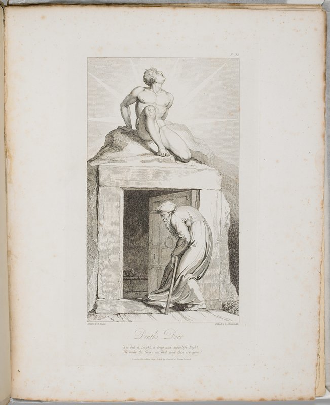 Illustration for The Grave, Luigi Schiavonetti, 1808