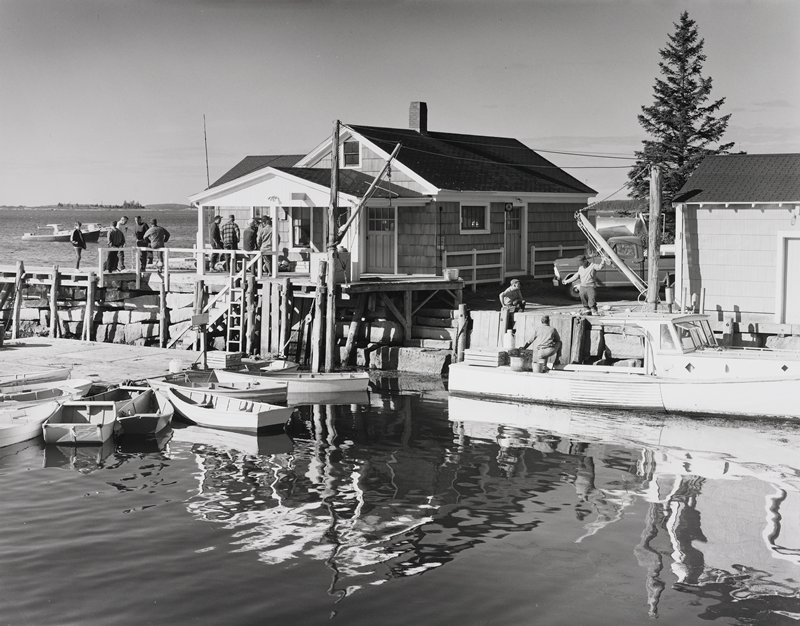Fishing Hole, Spruce Head, Maine, Frederick B. Scheel, September 1979