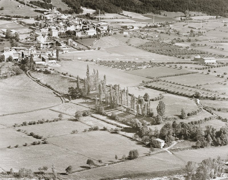 Adrall and Fields near Seu D'Urgell, Spain, Frederick B. Scheel, May 30, 1983