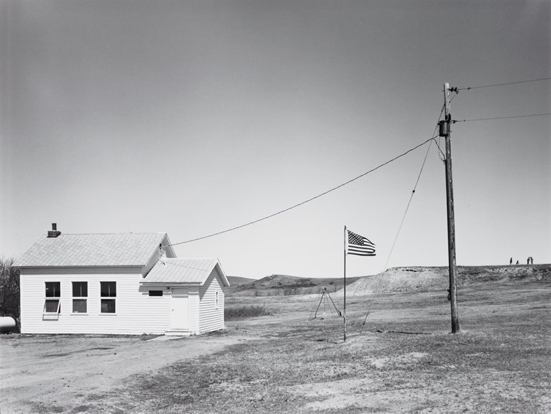 Noon Hour - Tester School, Badlands, North Dakota, Frederick B. Scheel, May 10, 1978