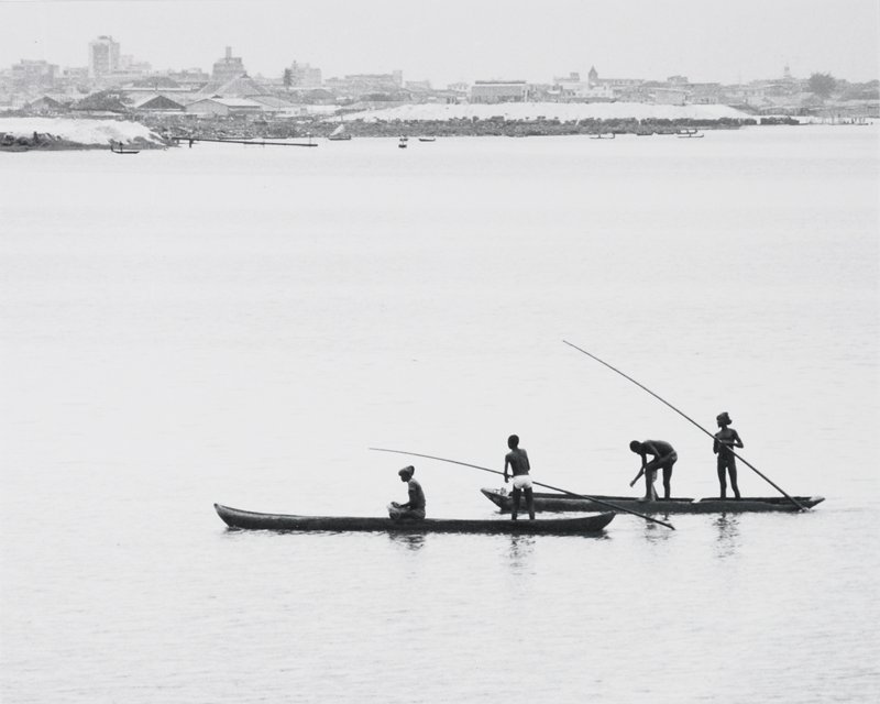 Fishermen on the Lagoon, Lagos, Nigeria, Frederick B. Scheel, October 23, 1993