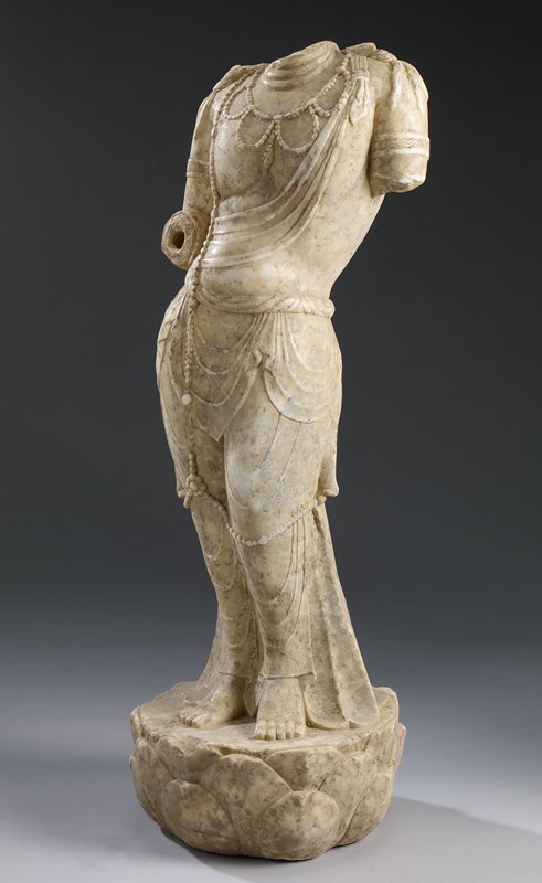 Standing bodhisattva, late 7th–early 8th century