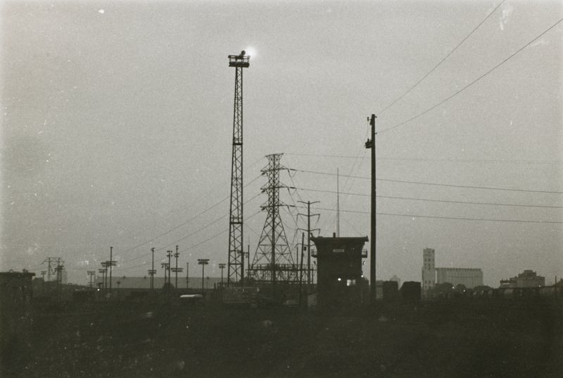 Watchtower, Union Railyard, Southeast Minneapolis, Mike Lynch, c. 1986