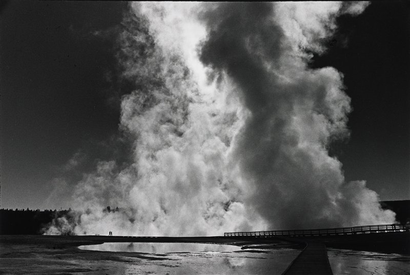 Midway Geyser Basin, Yellowstone, Frederick B. Scheel, June 2, 2000