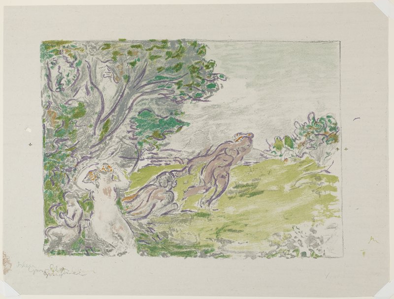 Nymph Sitting under a Tree, Ker-Xavier Roussel, c. 1900
