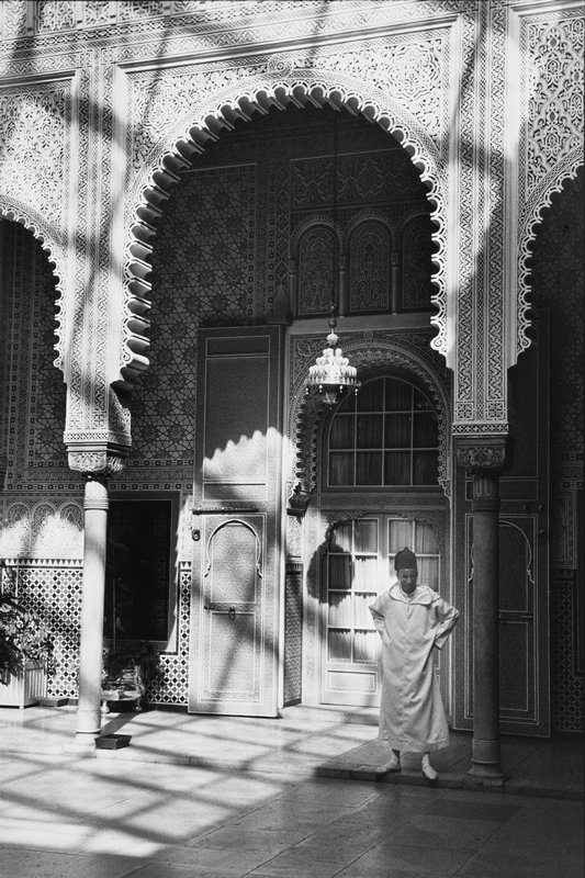 Sultan in Royal Palace, Casablanca, Morocco, Frederick B. Scheel, October 15, 1995