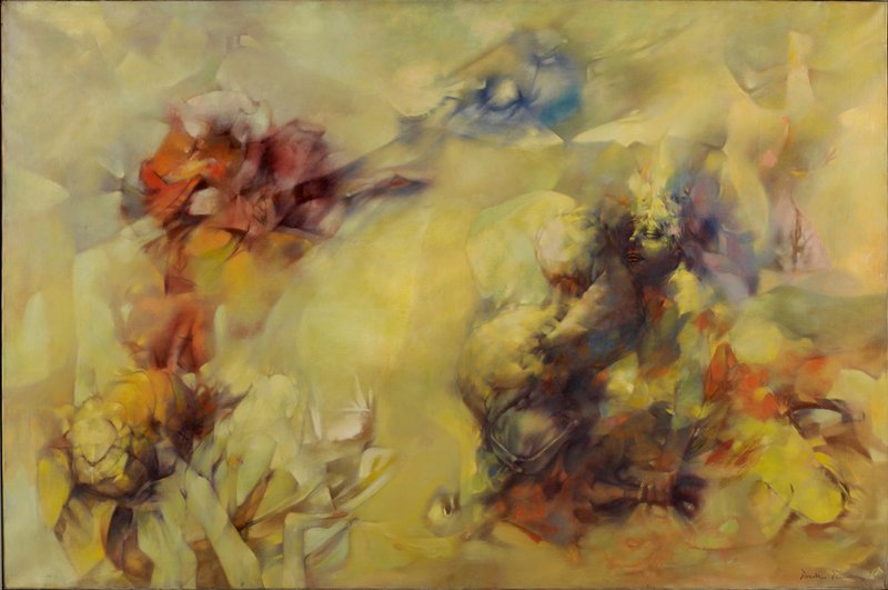 Tempest in Yellow, Dorothea Tanning, 1956