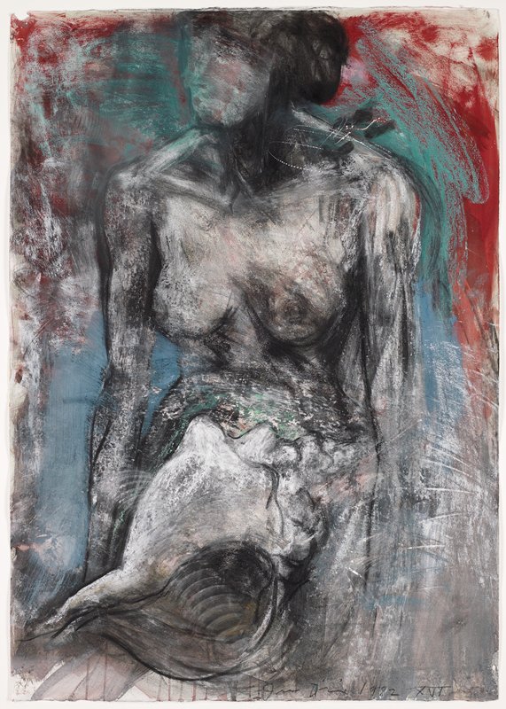 Jessie with a Shell XVIB, Jim Dine, 1982