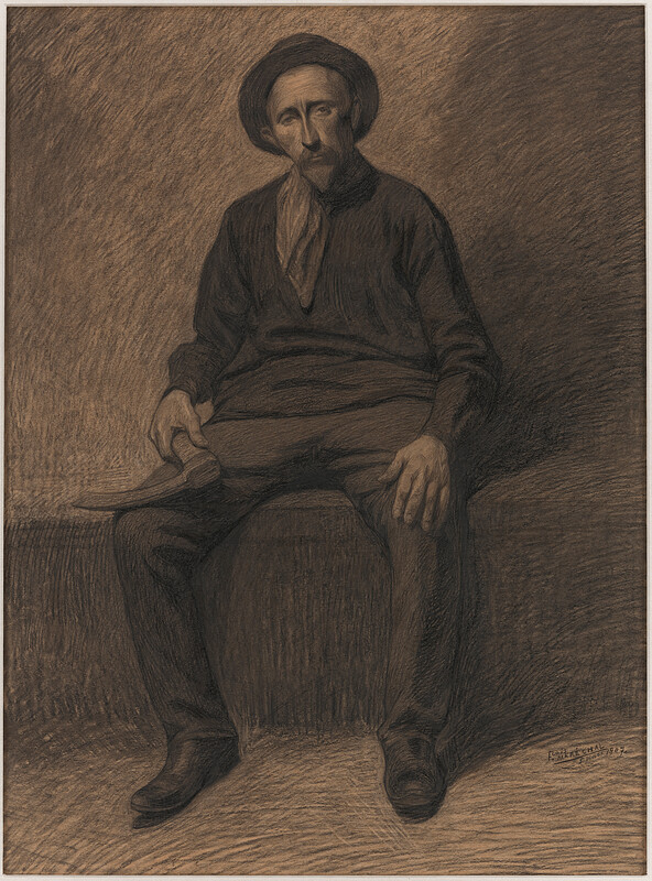 Seated Miner, François Maréchal, 1907
