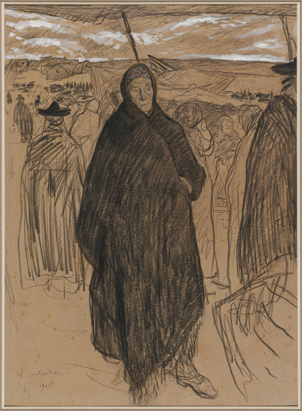 Old Spanish Woman (Vieille femme espagnole), Charles Milcendeau, 1901