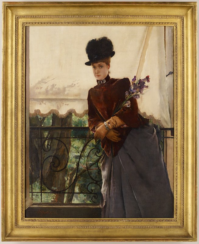 Portrait of Mademoiselle Dubois, Alfred Stevens, 1884