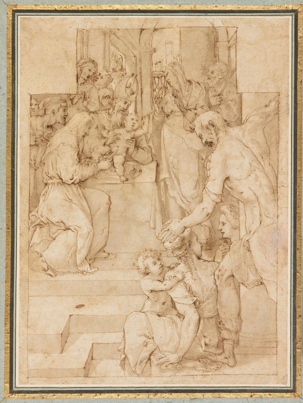 The Circumcision of Christ, Pasquale Cati, 1588–89