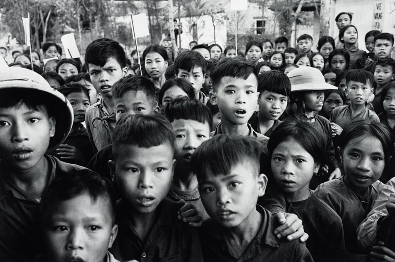 Schoolboys in a Village, North Vietnam, Marc Riboud, 1968