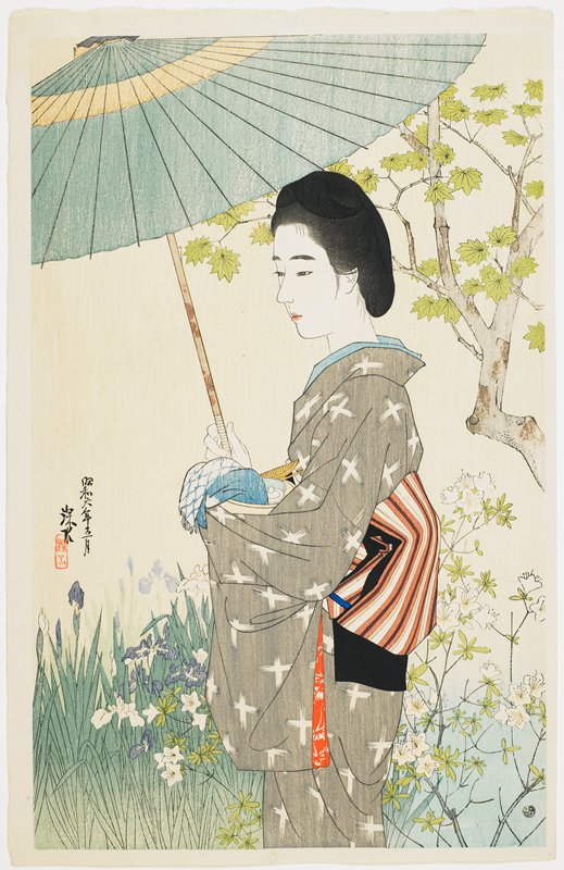 Early-summer Rain, Itō Shinsui, May 1931