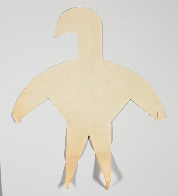 Paper Pattern in the Form of a Thunderbird, Mrs. Alec LeSage, before 1958