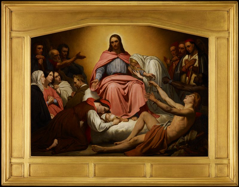 Christus Consolator, Ary Scheffer, 1851