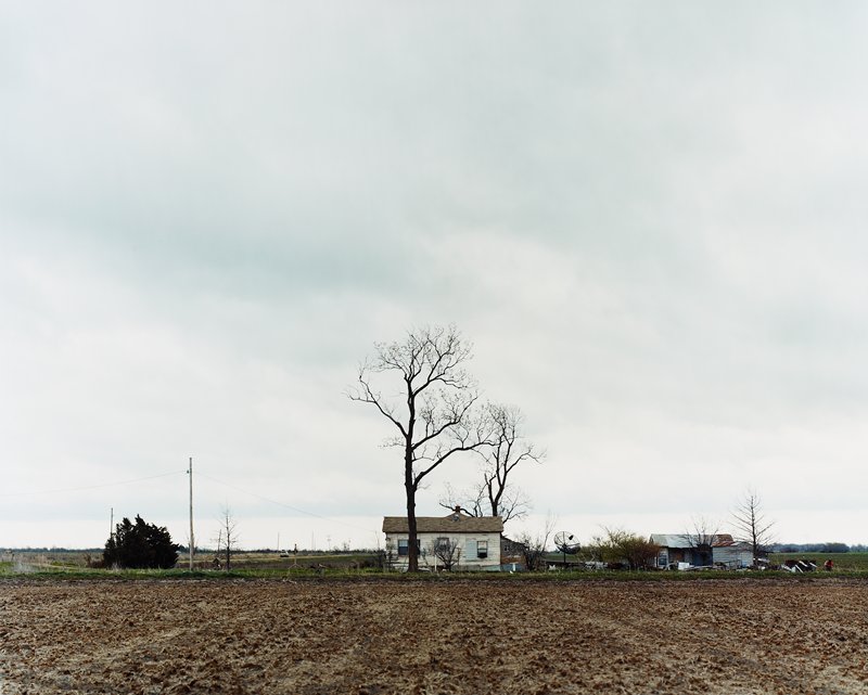 Johnny Cash's boyhood home, Dyess, Arkansas, Alec Soth, 2002