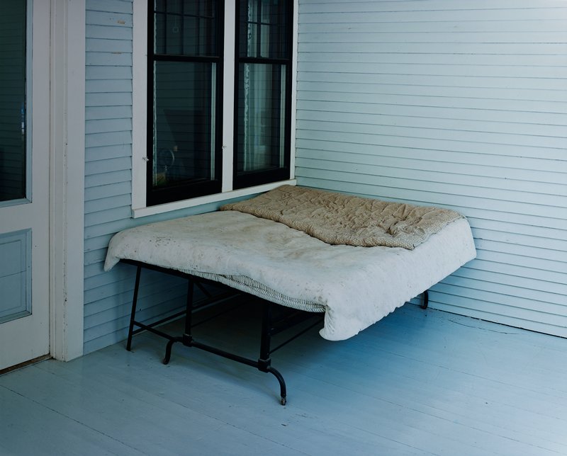Charles Lindbergh's boyhood bed, Little Falls, Minnesota, Alec Soth, 2002