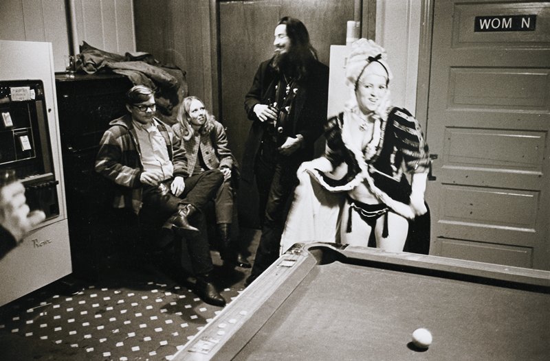 Barscape, plate 6 from, Fun, Friends, and Relatives, Ramon J. Muxter, 1970