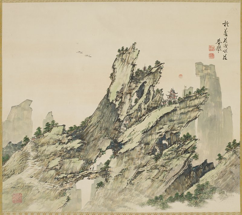 Mount Hōrai, Yamamoto Shunkyo, 19th-20th century