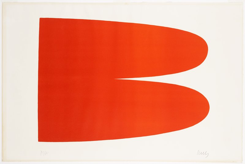 Red-Orange, Ellsworth Kelly, 1964–65