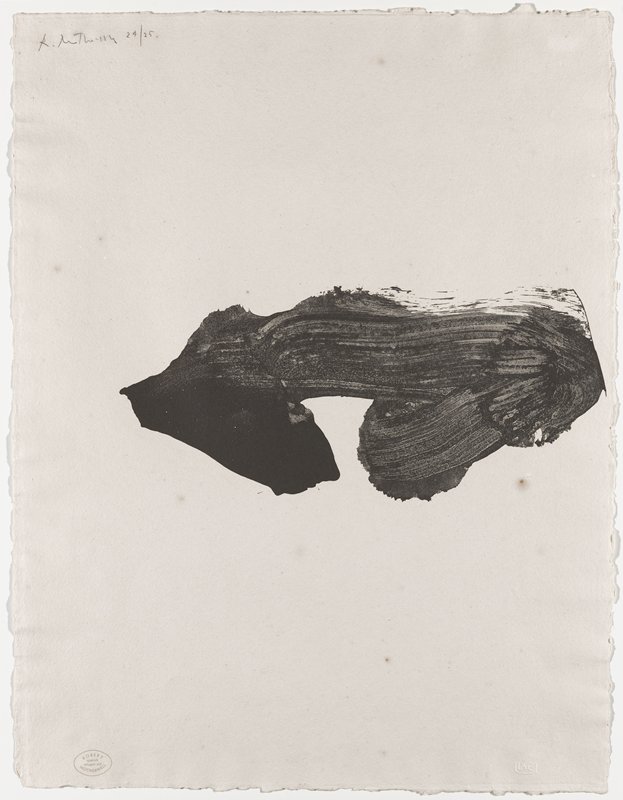 Untitled, Robert Motherwell, 1972