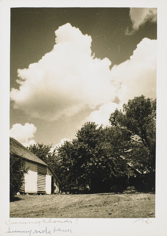 Summer Clouds, Sunnyside Farm, Drahomir Josef Ruzicka, 20th century