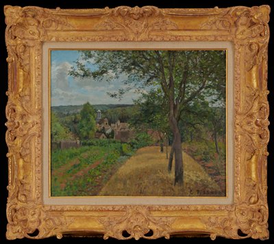 Orchards at Louveciennes, Камиль Жакоб Писсарро, 1872