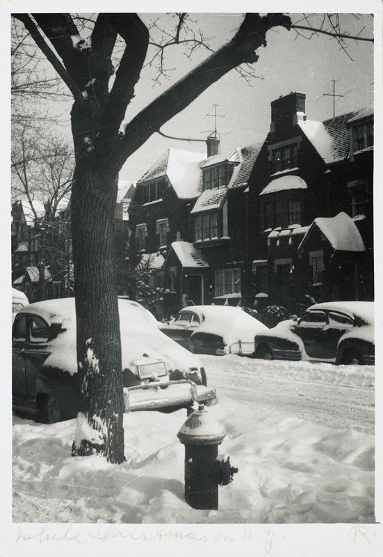 White Christmas in New York, Drahomir Josef Ruzicka, 20th century