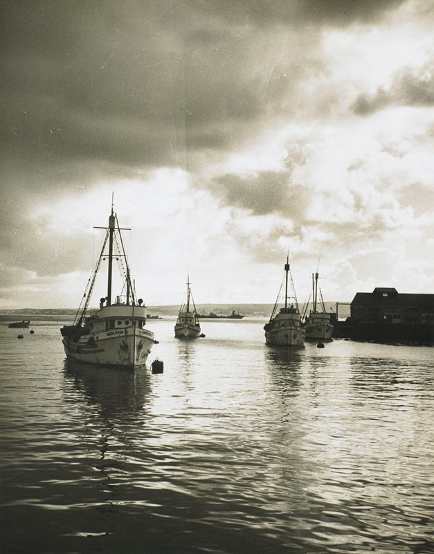 Daybreak in the Harbor of Monterey, California, Drahomir Josef Ruzicka, 1937