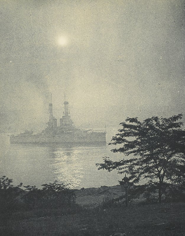 The North River, New York, Drahomir Josef Ruzicka, 20th century
